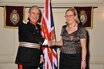 Joan Getting Britsh Empire Medal