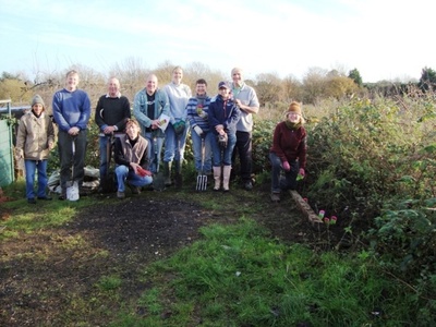 Tree planting Dec 2009